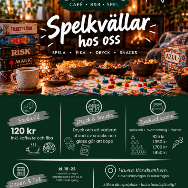 spelkvällar